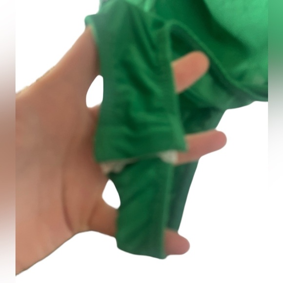 2 saints green open shoulder bodysuit body suit nwot size small - Picture 4 of 10